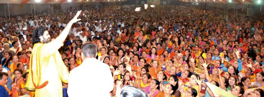 Blessings to the assembled devotees